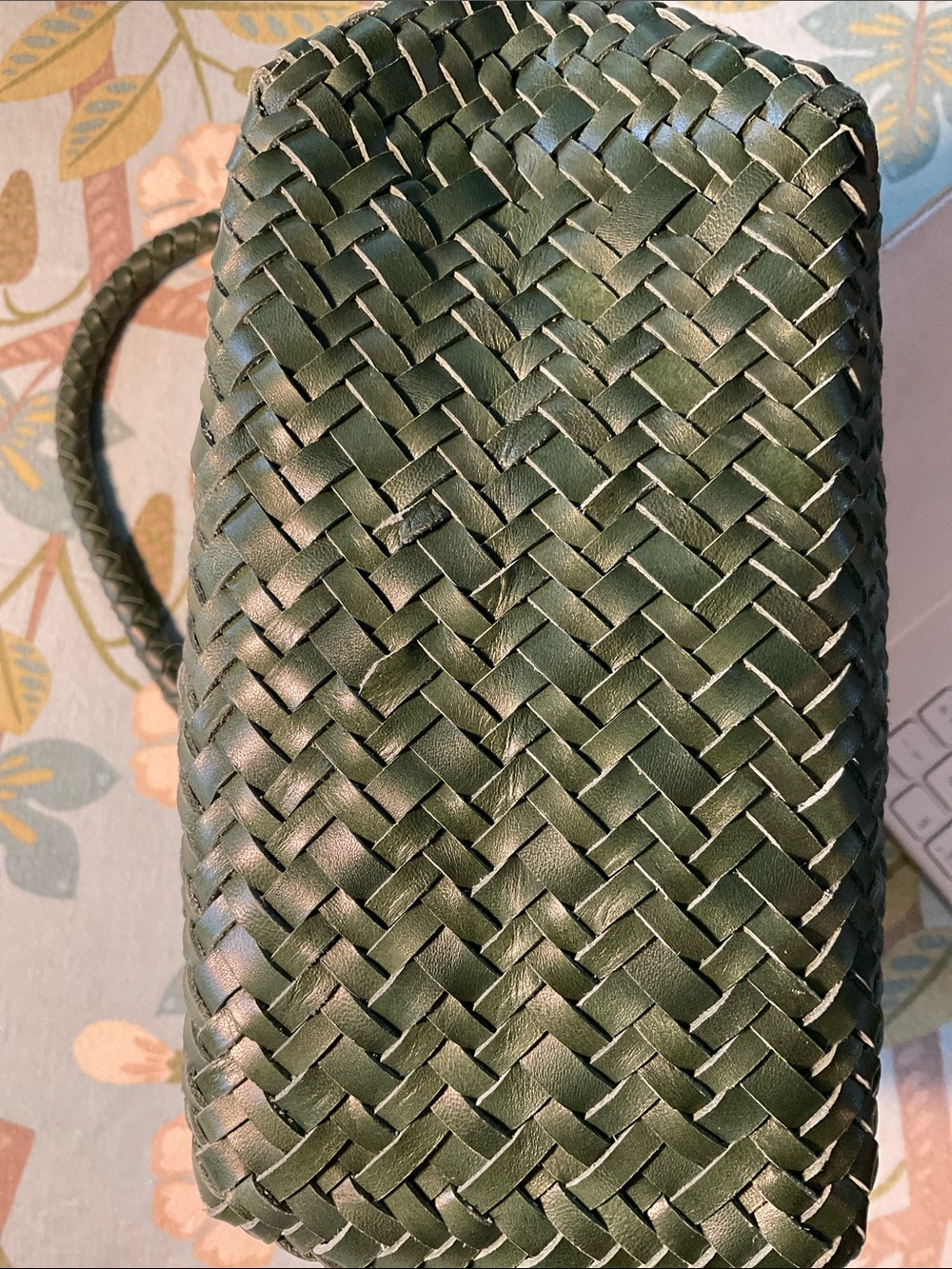 Madewell the Signature woven green shoulder bag - Picture 3 of 7